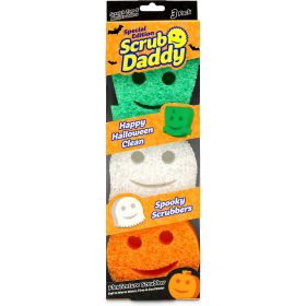 Scrub Daddy Sponge Halloween Edition Sponges, 3 Count