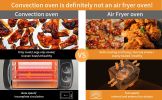 Air Fryer;  6 Slice 26QT/26L Air Fryer Fry Oil-Free;  Oven Combo;  Air Fryer Oven;  Roast;  Bake;  Broil;  Reheat
