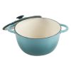 Timeless Beauty Enamel on Cast Iron 6-Qt Dutch Oven