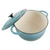 Timeless Beauty Enamel on Cast Iron 6-Qt Dutch Oven