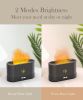 Flame Air Diffuser Humidifier,Upgraded Scent Diffuser For Essential Oils,Ultrasonic Aromatherapy,Fire Mist Humidi With 2 Brightness,Auto-Off Function
