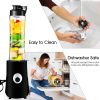 5 Core 20 oz Countertop Blender Electric 160W 600ml for Shakes and Smoothies Powerful Kitchen top Personal Food Processor with Portable Sports Bottle
