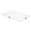 Clear PVC Table Cover Protector Transparent Tablecloth Pad Plastic Desk Mat Vinyl Waterproof Heat Resistant for Dining Table Office Desk Coffee Table