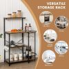 Multi-Tier Kitchen Storage & Organization Bakers Rack