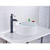Farmhouse Waterfall Bathroom Faucet for Vessel Sink Single Hole Bowl Mixer Tap, brass materil
