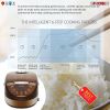 5 Core Asian Rice Cooker ‚Ä¢ Large Rice Maker ‚Ä¢ w 15 Preset ‚Ä¢ Large Touch Screen ‚Ä¢ Nonstick Inner Pot ‚Ä¢ 21 Cups Capacity - RC 0502