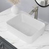 Single Hole Bathroom Sink Faucet ,Vanity Vessel Sink Faucet Single Handle Matte Black
