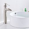 Farmhouse Waterfall Bathroom Faucet for Vessel Sink Single Hole Bowl Mixer Tap, brass materil
