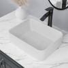 Single Hole Bathroom Sink Faucet ,Vanity Vessel Sink Faucet Single Handle Matte Black